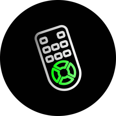 vektör futbol düz simgesi