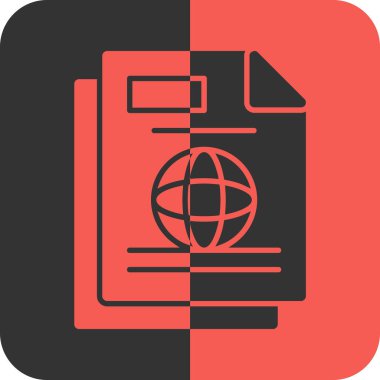 belge dosya simgesi, vektör illüstrasyonu