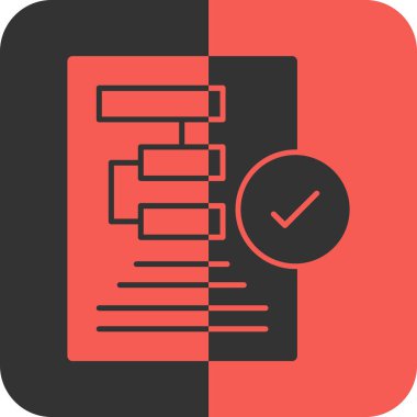 dosya belgesi simgesi doldurulmuş özet biçimi