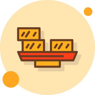 Pastane tatlı ikonu.