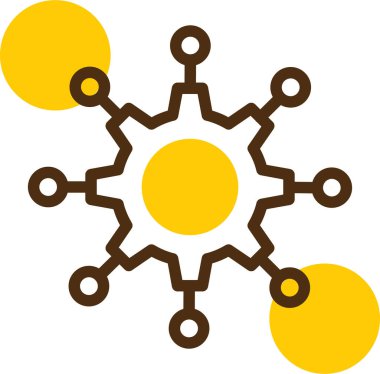 genel ağ vektör illüstrasyonu