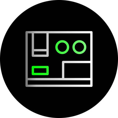 tarayıcı web simgesi basit vektörü