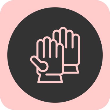 Bir insan elinin vektör çizimi