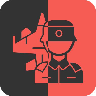 Ordu simgesi siyah stilde