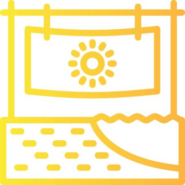 Bilgisayar. Web simgesi basit illüstrasyon