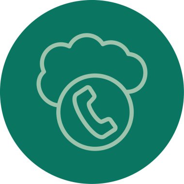 vektör telefon web simgesi