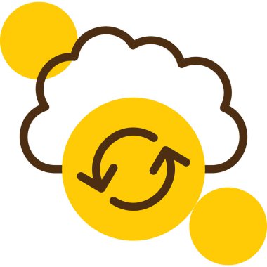 Hava durumu. Web simgesi basit illüstrasyon