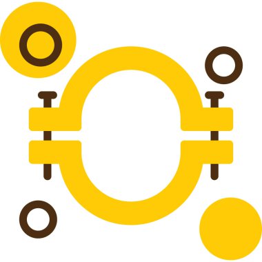 Bitcoin şifreleme dijital simgesi