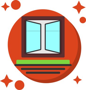 Bilgisayar. Web simgesi vektör illüstrasyonu