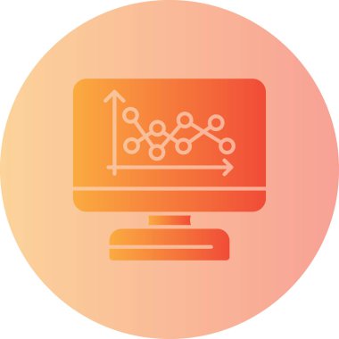 Seo simgesinin vektör illüstrasyonu