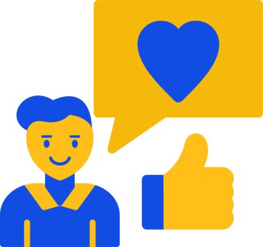 gibi ve başparmak yukarı