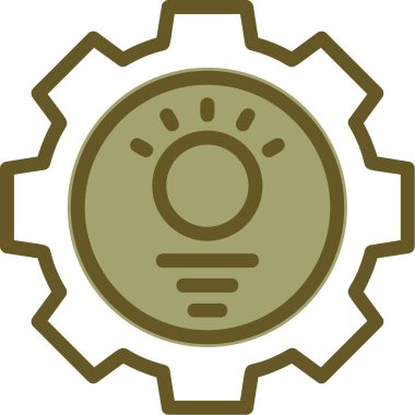 cog ayarı simgesi dosya ana hatları biçiminde