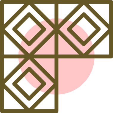 Bir kırmızı haçın örüntülü arkaplanının vektör çizimi