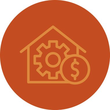 iş simgesi vektör illüstrasyonu