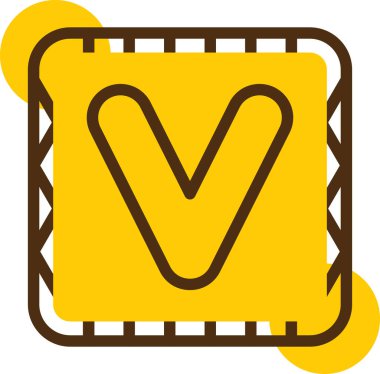 Çikolatalı tatlı ikonu