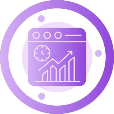 seo modern simgesinin vektör illüstrasyonu