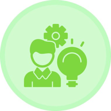 İş ve finans simgesinin vektör illüstrasyonu