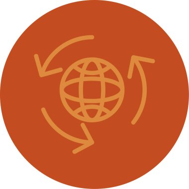 Seo simgesinin vektör illüstrasyonu