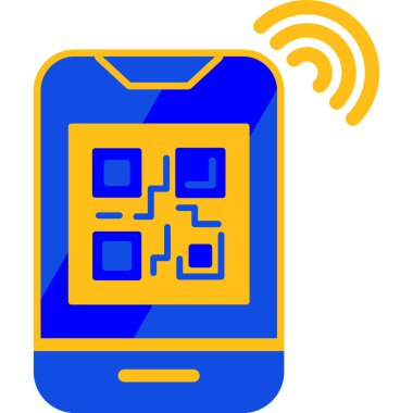 Smartphone Simgesi, vektör illüstrasyonu