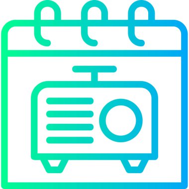 kamera simgesi, vektör illüstrasyonu