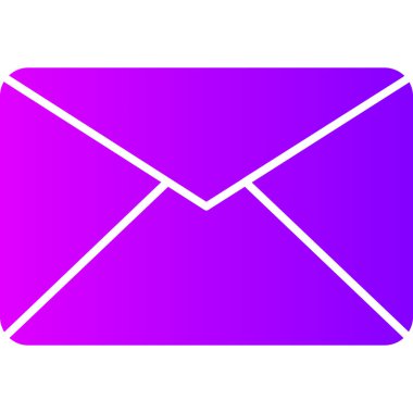 E-posta. Web simgesi basit illüstrasyon