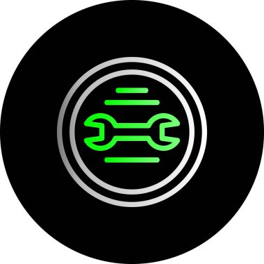 Bir b simgesinin vektör illüstrasyonu