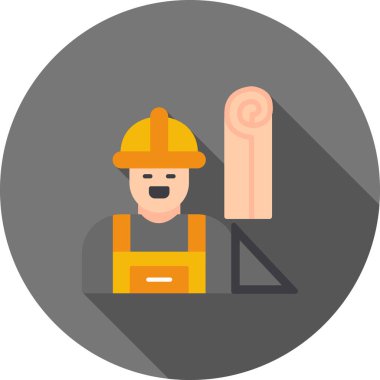 inşaat simgesi vektör illüstrasyonu