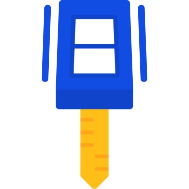 Bina. Web simgesi basit tasarım