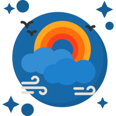 bulut hava tahmini simgesi