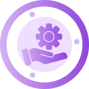 modada izole edilmiş arkaplanda dişli simgesi