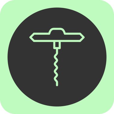 Modern çiftlik simgesinin vektör illüstrasyonu