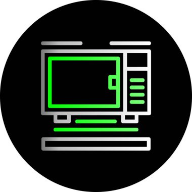 bilgisayar ekranı vektör simgesi