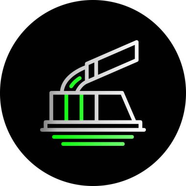 Seo simgesinin vektör illüstrasyonu