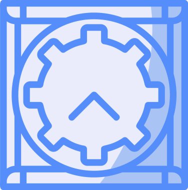 ayar simgesi vektör illüstrasyonu