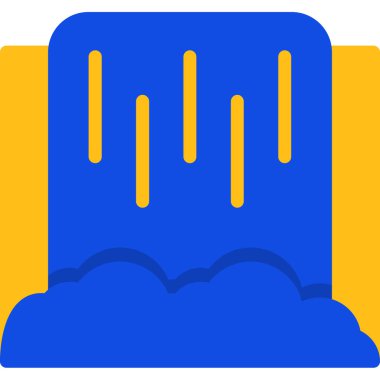 inşaat endüstrisi simgesini ana hatlarıyla doldurma