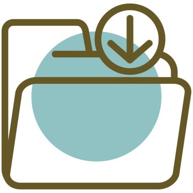 kutu simgesi vektör illüstrasyonu