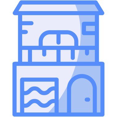 konut simgesi oluşturma - taslak biçimi