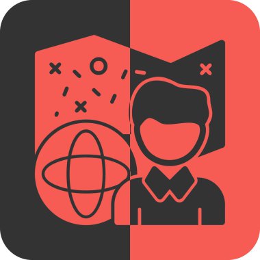 öğrenci simgesi vektör illüstrasyonu