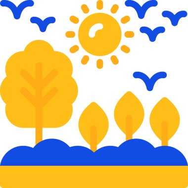 Çizgi film arkaplanının vektör çizimi