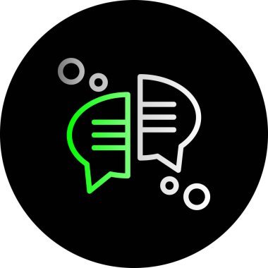 chat vector icon design