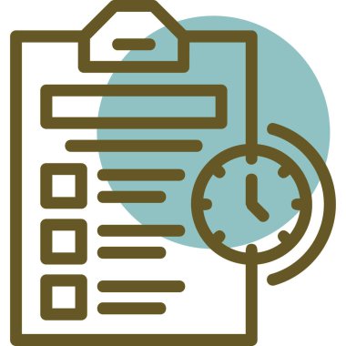 İş ve finans simgesinin vektör illüstrasyonu