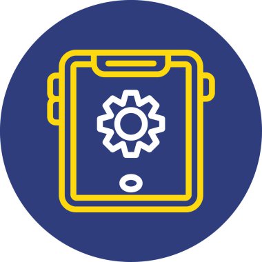 Vektör ayarı Simge illüstrasyonu