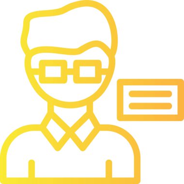 Kartın iş simgesinin vektör illüstrasyonu