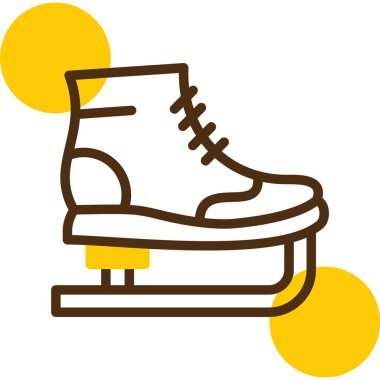 Bir çift ayakkabının vektör simgesi