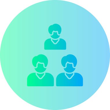 insanlar simge vektör illüstrasyonu