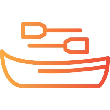 Tekne ikonu. Web için tekne vektör simgelerinin basit çizimi