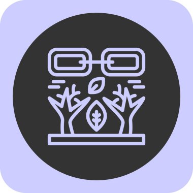 Vektör Ağacı Simgesi illüstrasyonu