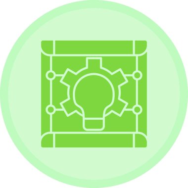 Teçhizat Web simgesi basit illüstrasyon