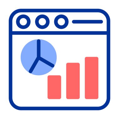 İş yönetimi, vektör illüstrasyonu