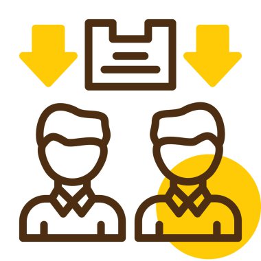 İş yönetimi. Basit resimleme